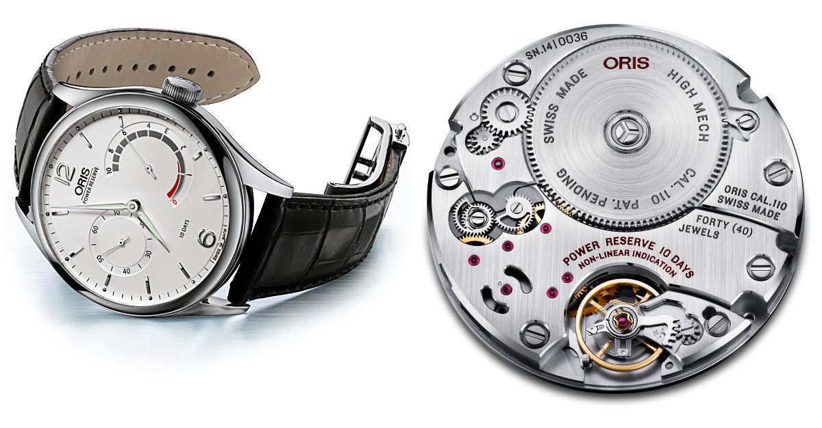 ORIS Caliber 110: 110 anni celebrati a BASILEA 2014