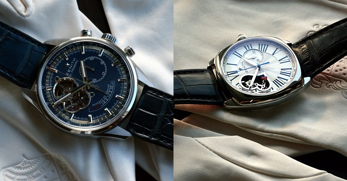 Pre Basel Live 2014 Zenith Chronomaster Charles Vermot and Star Open Steel Live