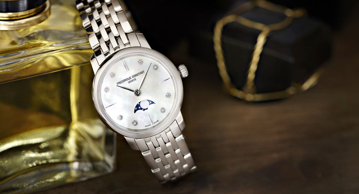 Frederique Constant Slimline Moonphase Ladies