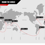 Volvo Ocean Race official route