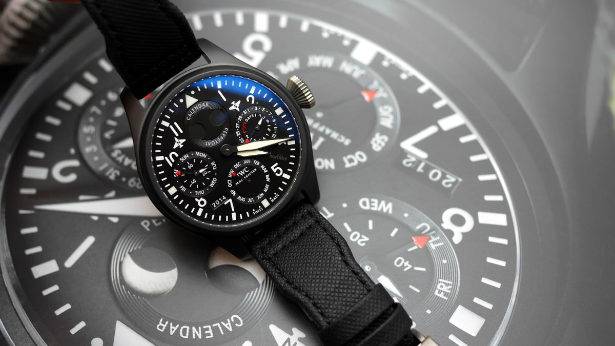 IWC Big Pilot's Watch Perpetual Calendar Top Gun