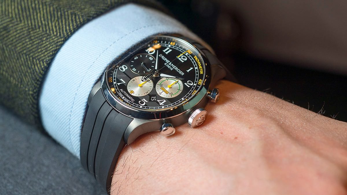 baume and mercier capeland watch