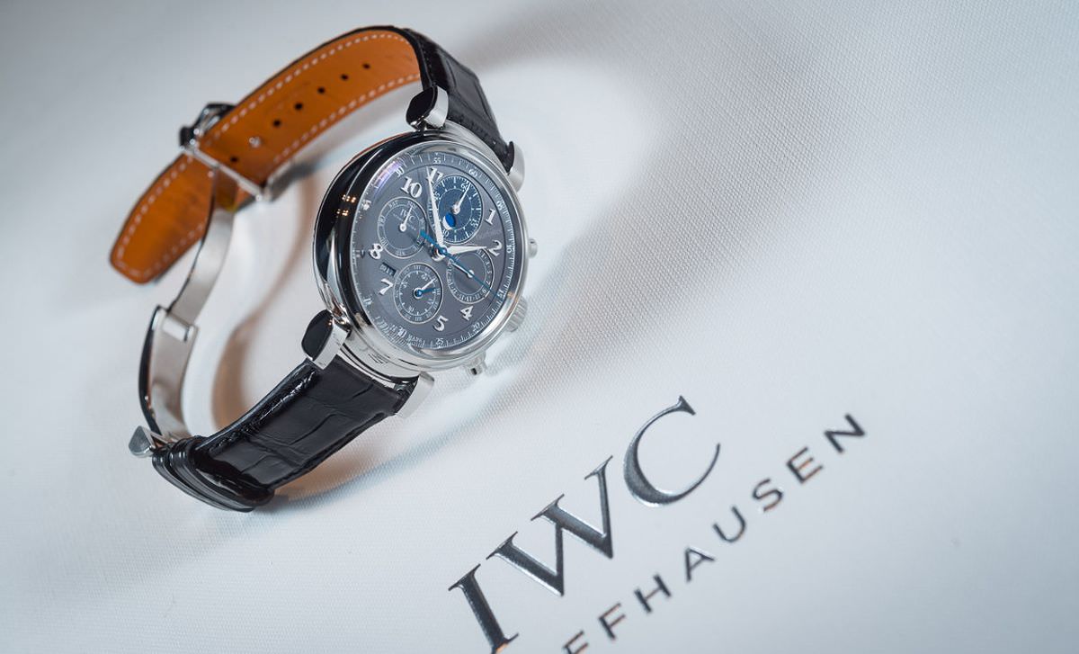 IWC Da Vinci Perpetual Calendar Chronograph - SIHH 2017 LIVE