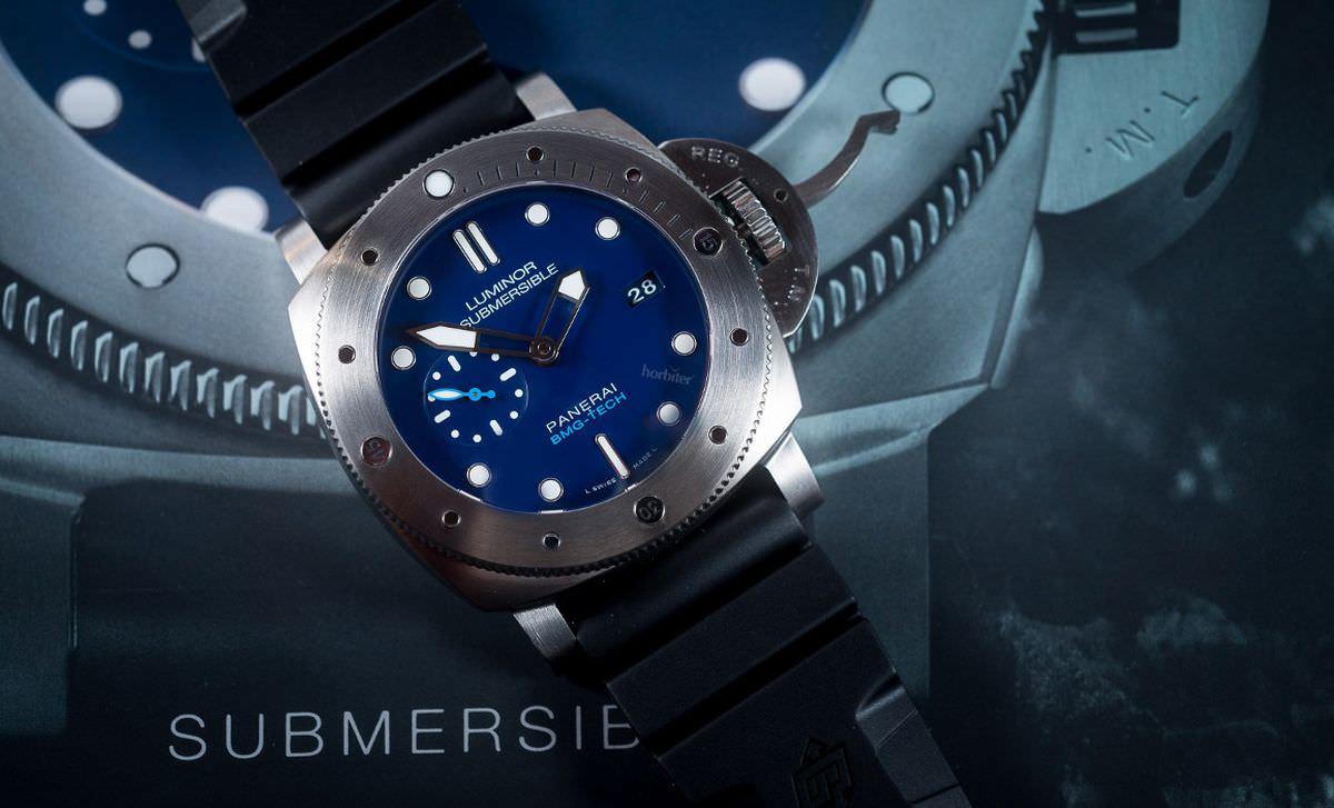 Panerai Luminor Submersible 1950 BMG-Tech 3 Days Automatic PAM692 - SIHH 2017 LIVE