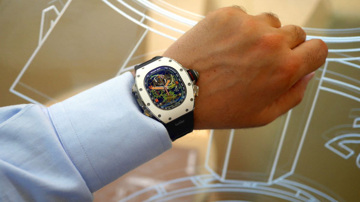 Richard Mille RM 50-02 ACJ - Genesi, foto (tante) e caratteristiche dell'orologio sportivo da più di un milione di Euro