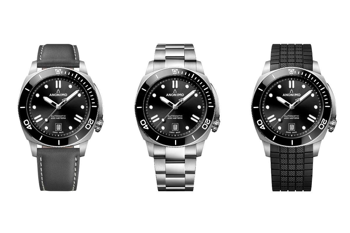 Anonimo Nautilo Black Sunray Anonimo Nautilo Black Sunray