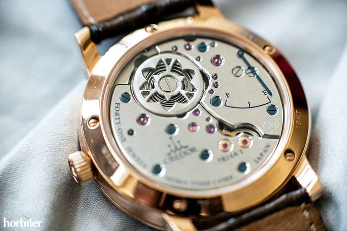 The Credor Spring Drive Eichi II 18k Rose gold GBLT998 The Credor Spring Drive Eichi II 18k Rose gold GBLT998