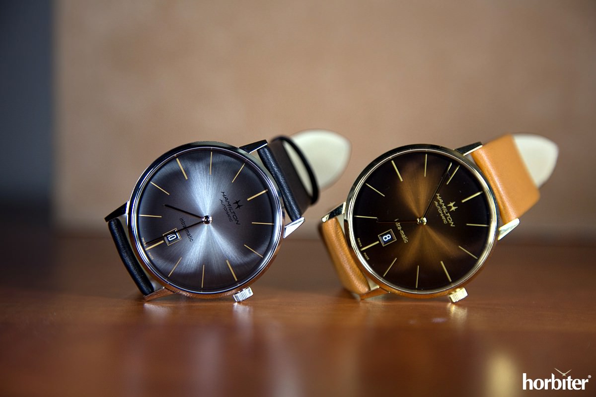 The Hamilton American Classic Intra-Matic Smoked Dial