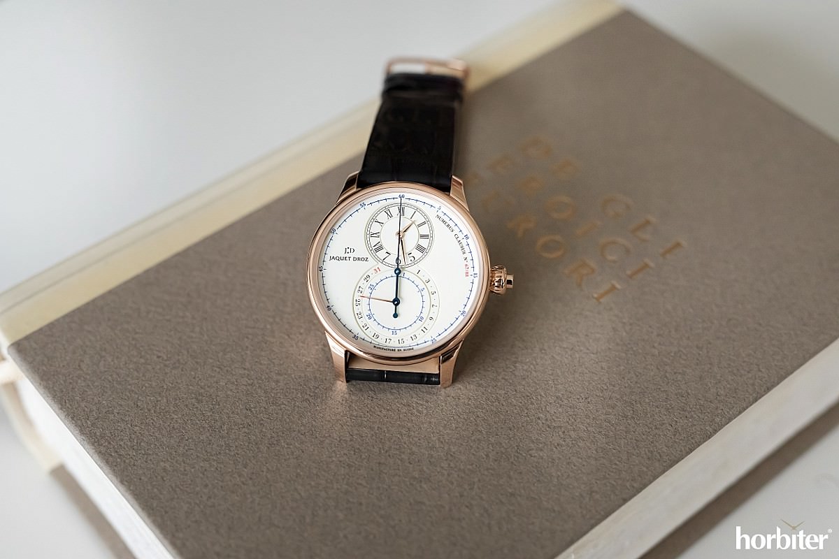 Jaquet Droz Grande Seconde Chronograph Ivory Enamel Limited Edition