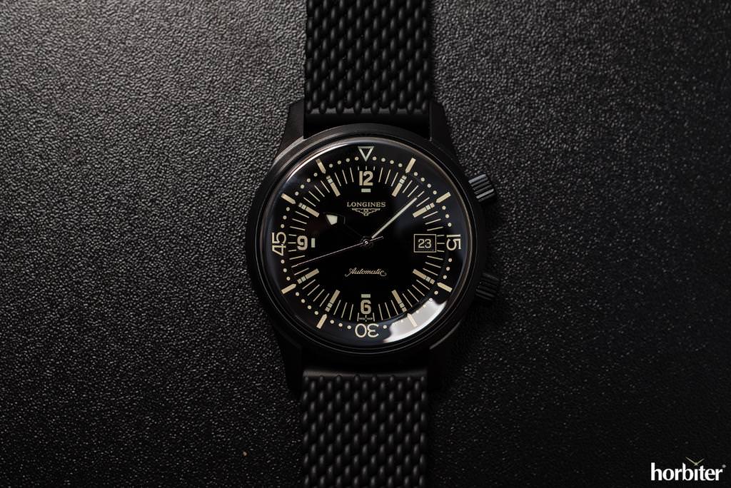 Longines Legend Diver Black PVD Watch