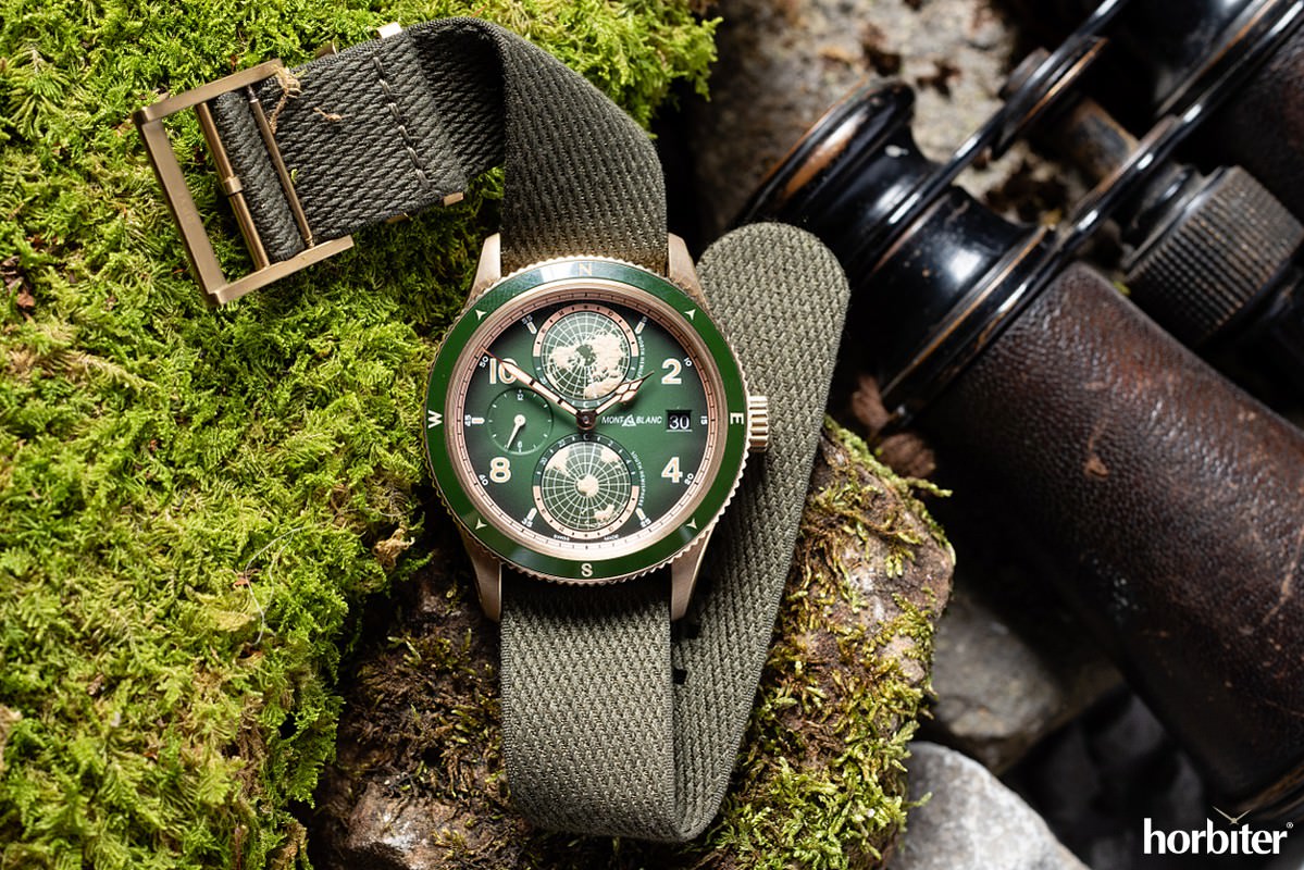 montblanc watch green