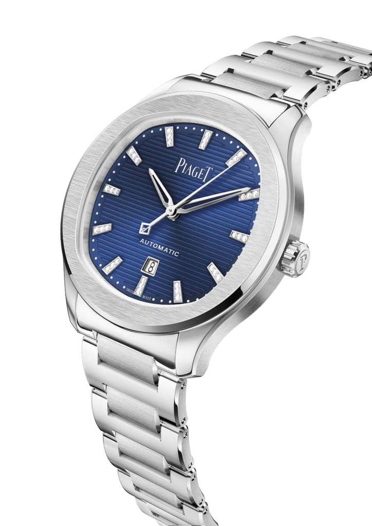 piaget-polo-36mm-steel-blue-dial