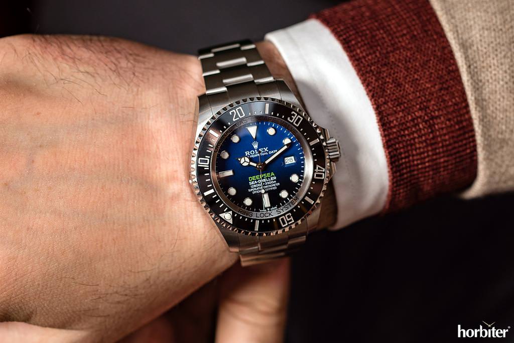 deepsea on wrist