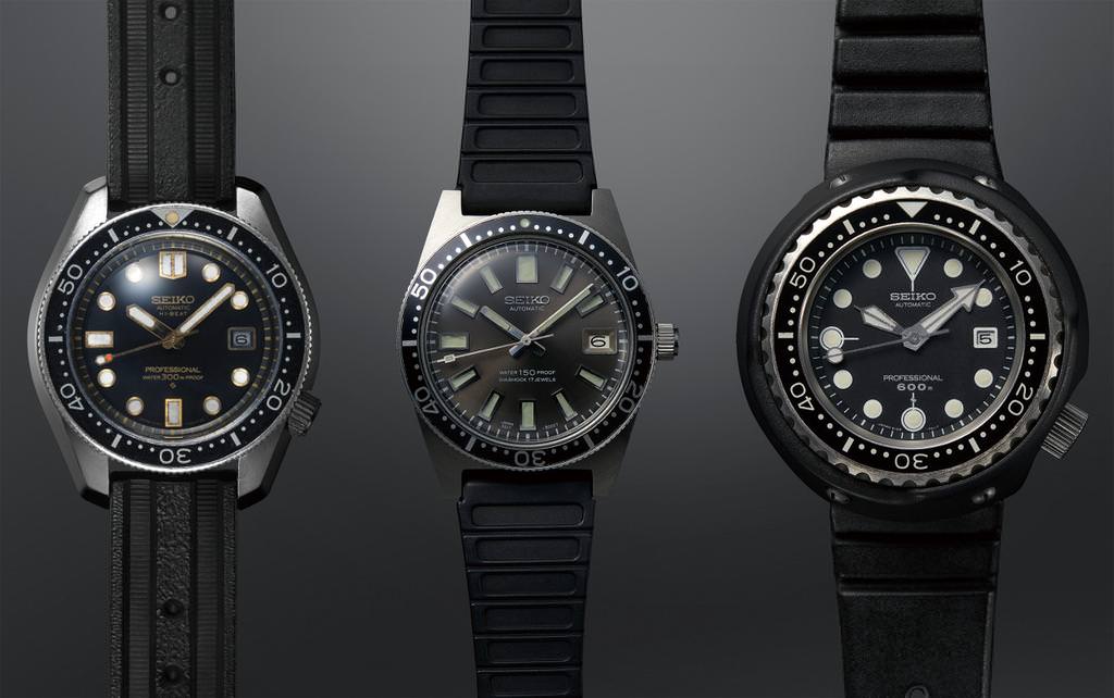 The Seiko Diver's Watch 55th Anniversary Limited Editions watches