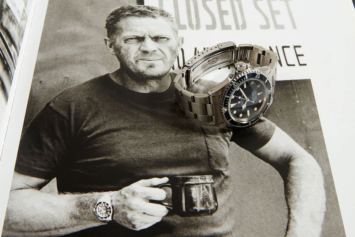 Il Rolex 5513 di Steve McQueen va all'asta