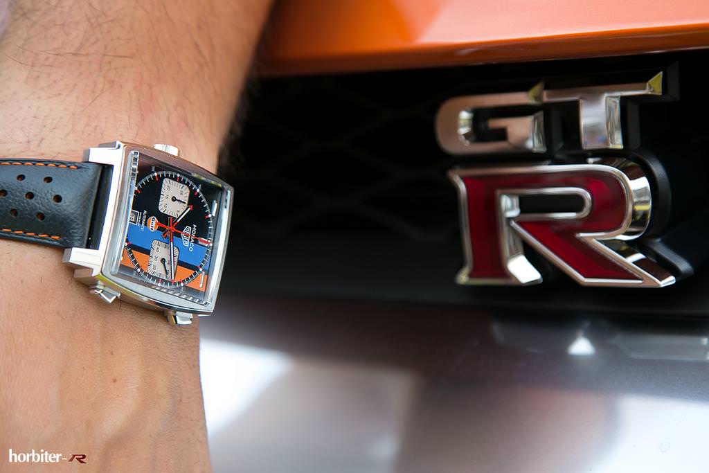 tag-heuer monaco gulf edition calibre 11 nissan-gtr 5