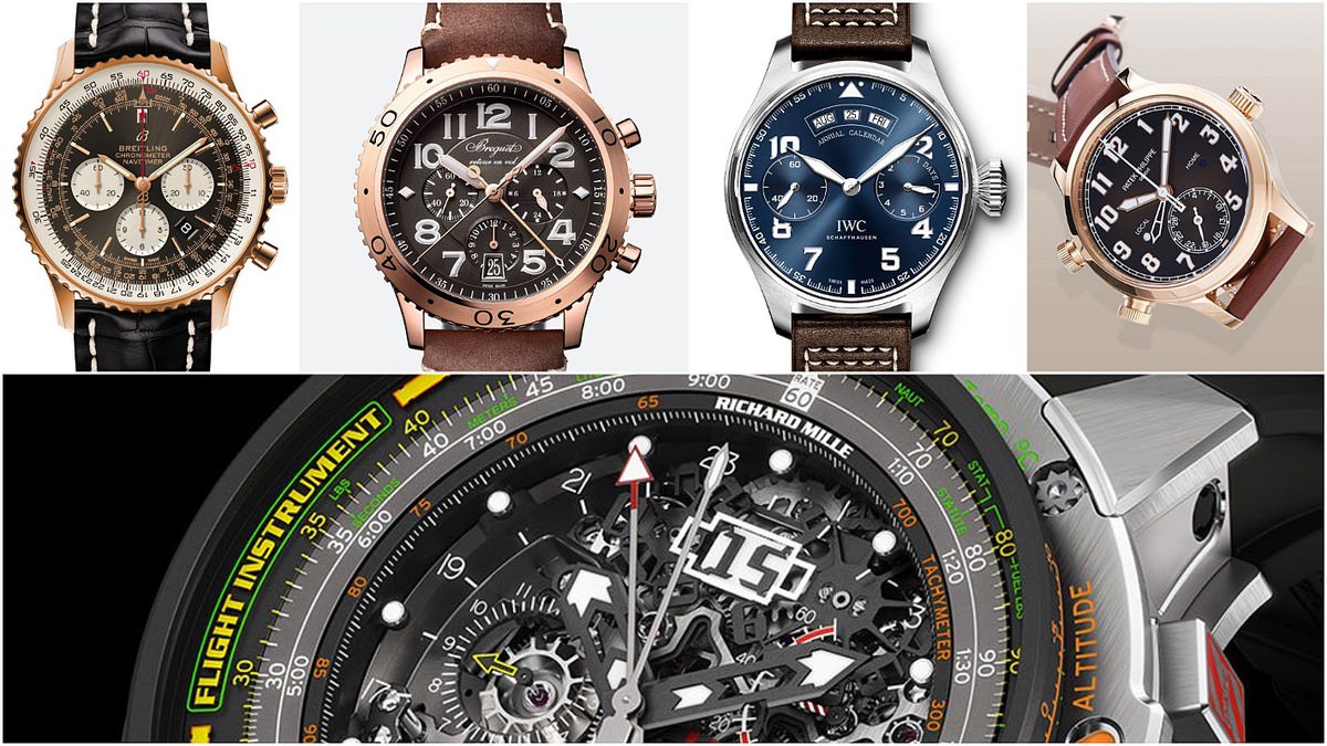 I cinque orologi da aviatore più costosi del 2018