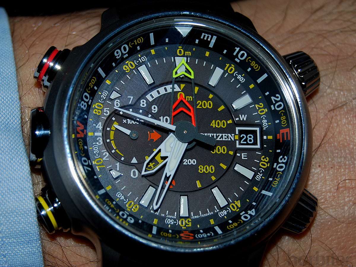 citizen altichron titanium