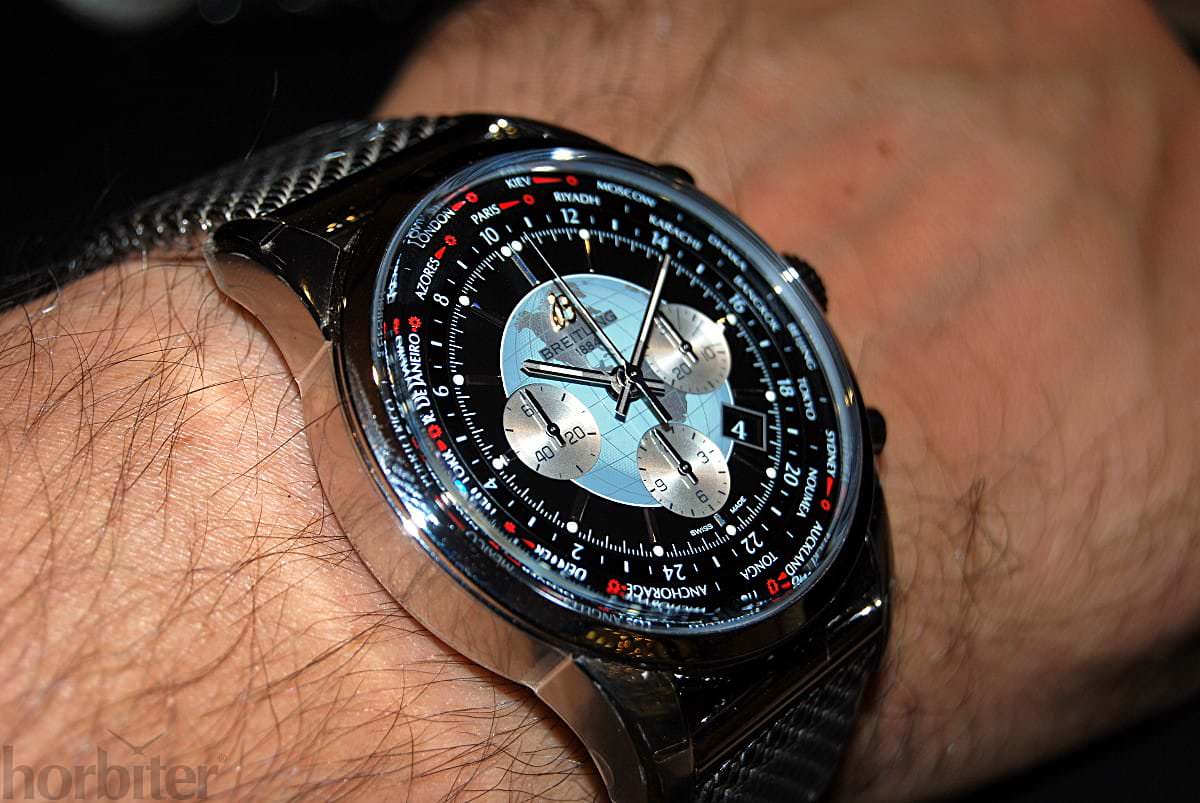 Breitling Transocean Chronograph Unitime Horbiter