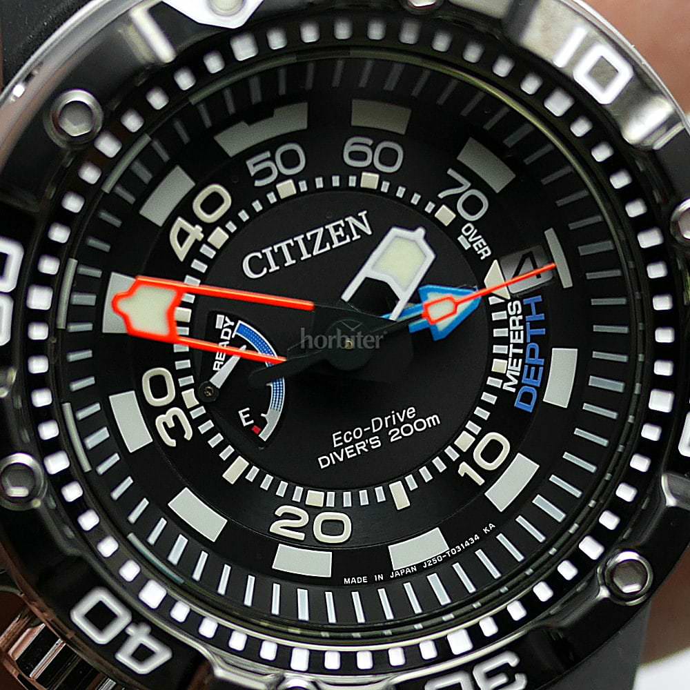 Citizen depth meter outlet