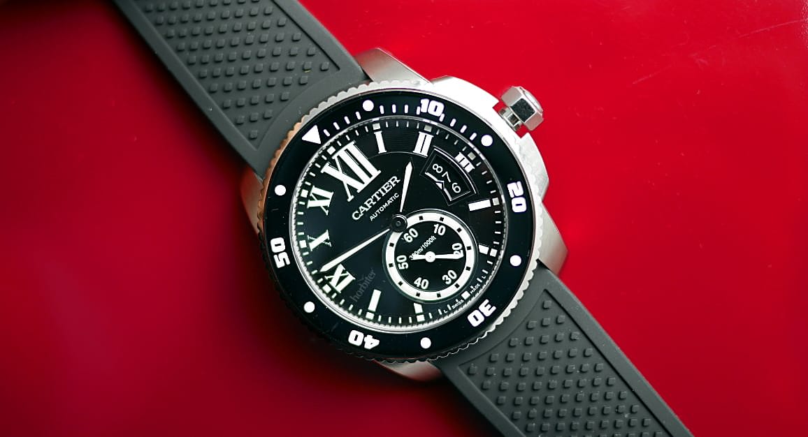 cartier calibre diver test