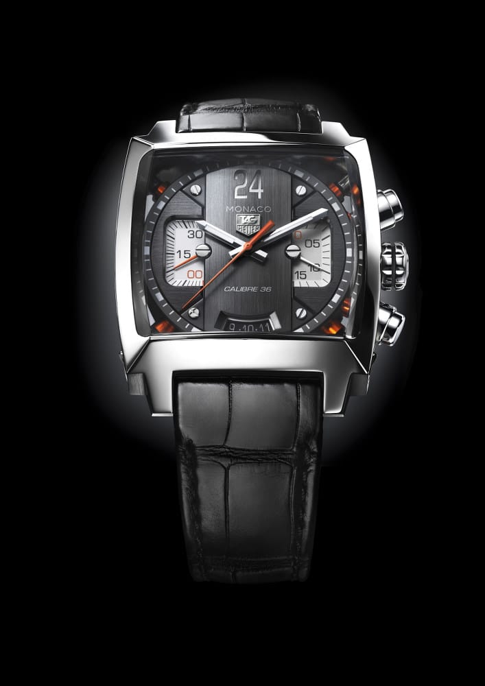 TAG Heuer Monaco Calibre 36 Twenty Four Orange Accents