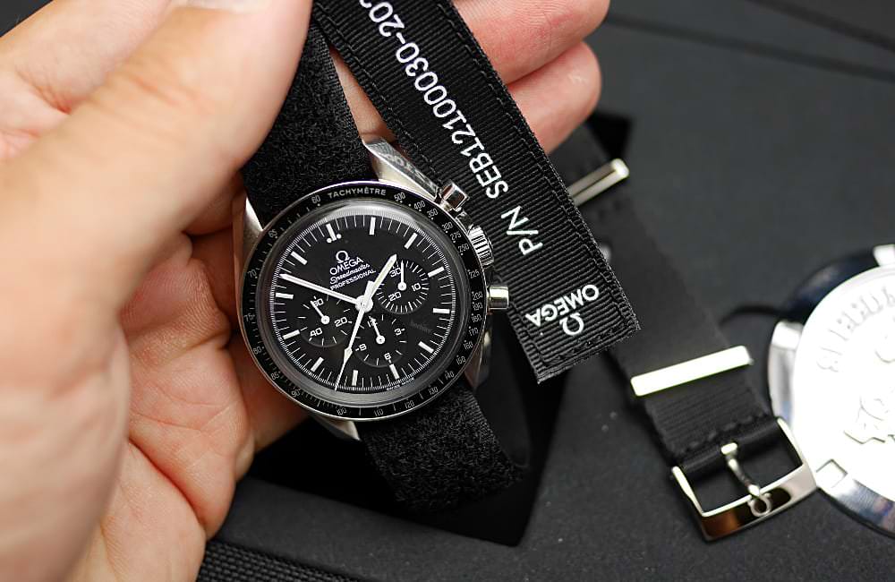 moonwatch on nato strap