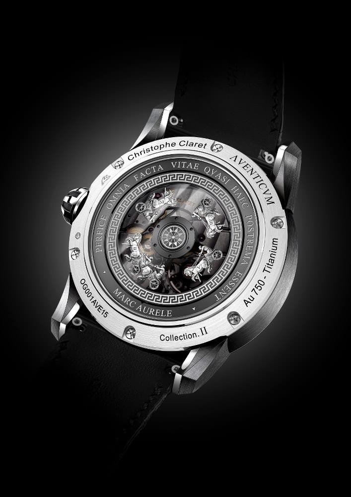 Christophe Claret Aventicum back case