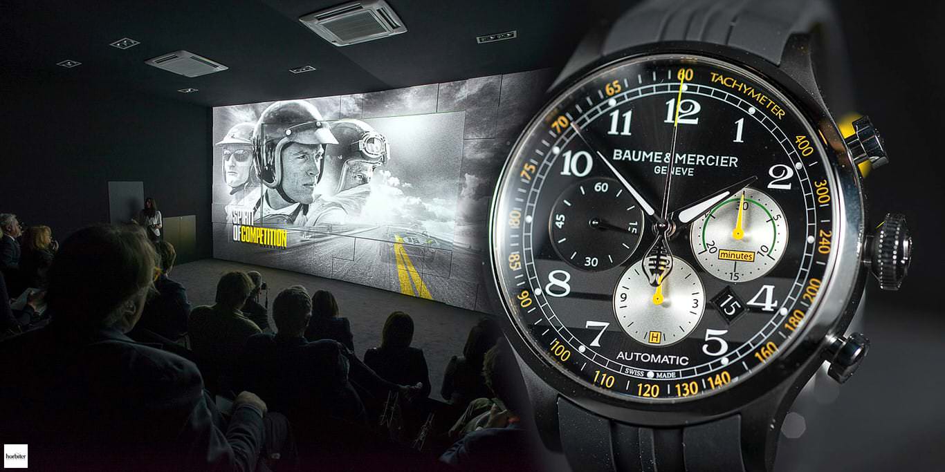 The Baume & Mercier Capeland Shelby 1963 watch hands-on