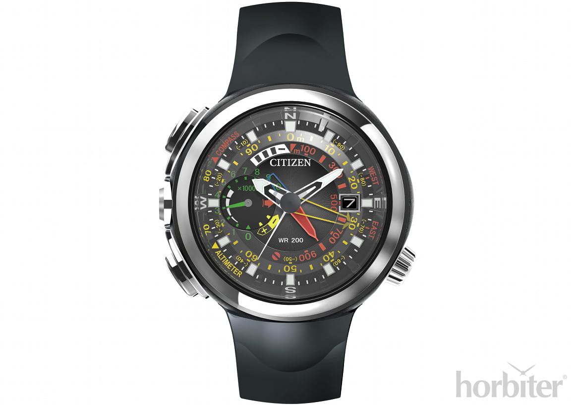 citizen eco drive altichron