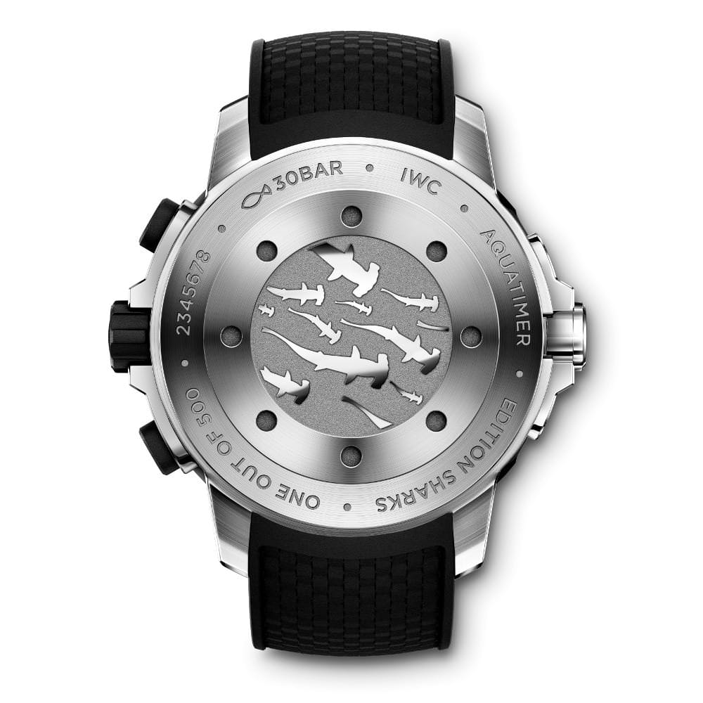 IWC Aquatimer Chronograph Edition Sharks Ref. IW379506 Back