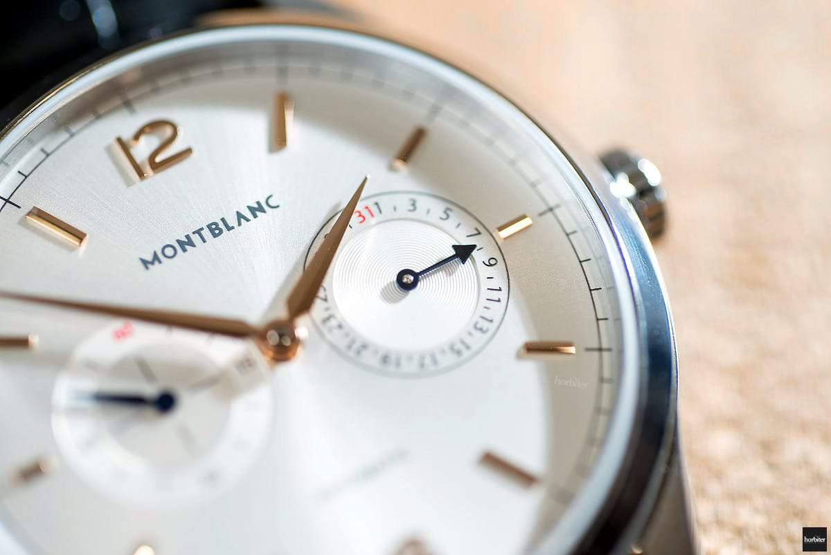 Montblanc heritage deals chronométrie twincounter date