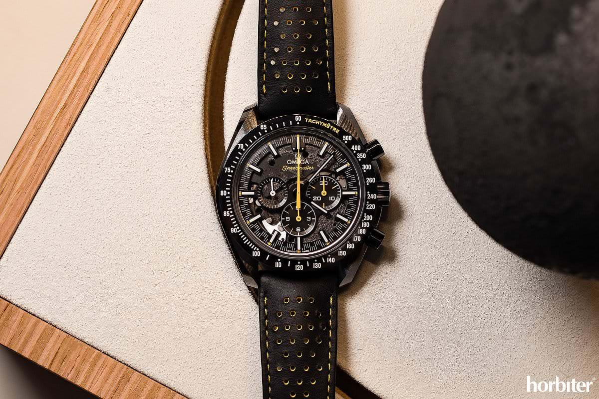 Omega Speedmaster Moonwatch Chronograph Dark Side of the Moon Apollo 8