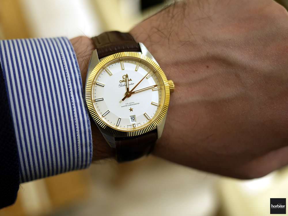 omega globemaster wrist