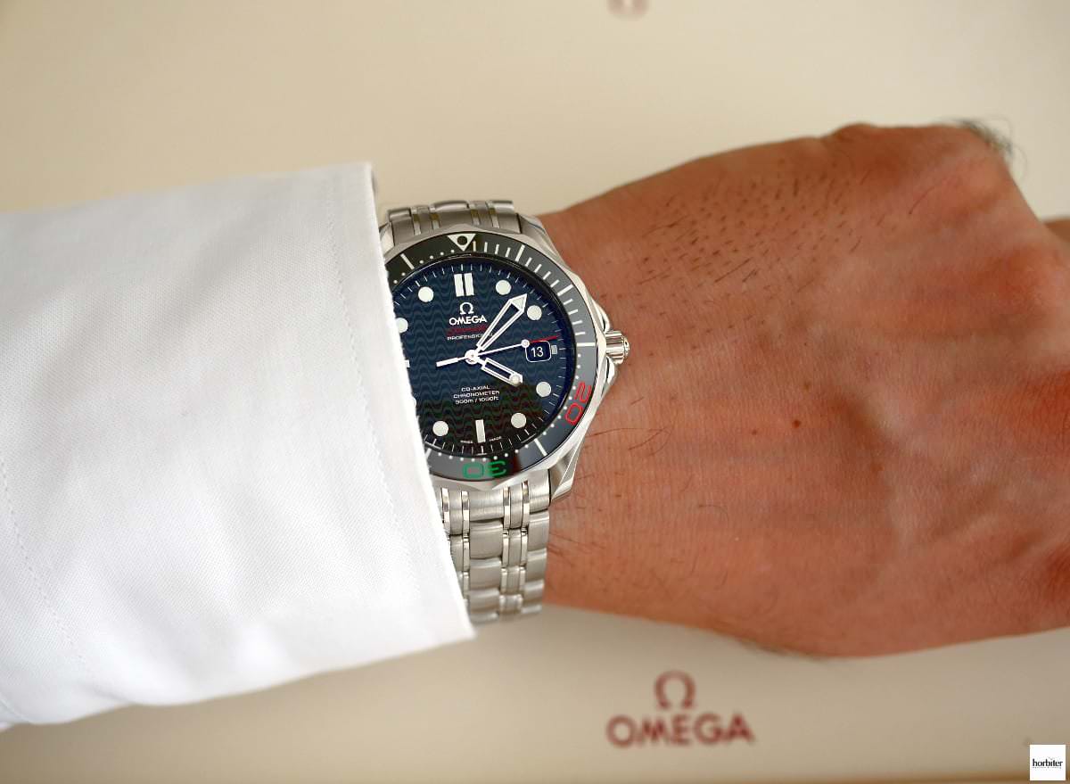 omega seamaster wrist watch