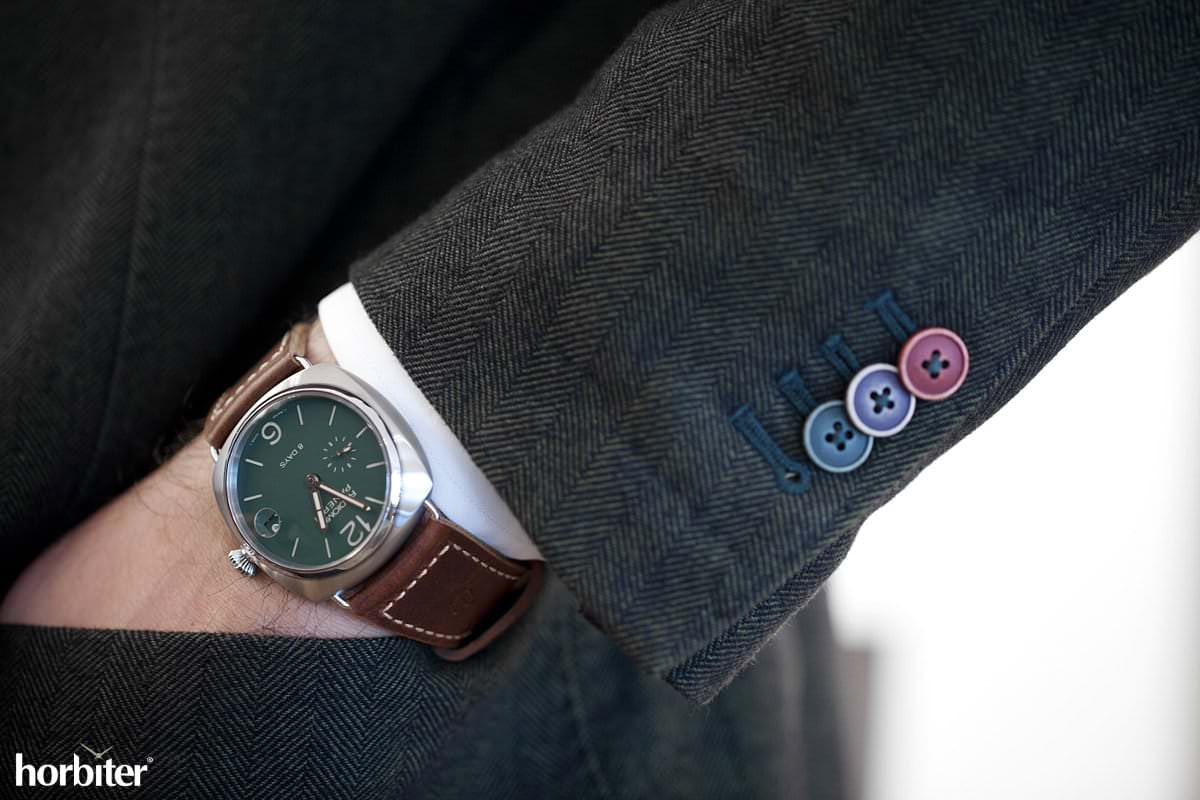 PANERAI-Radiomir-8-Days-Titanio-45mm-PAM00735-green-dial