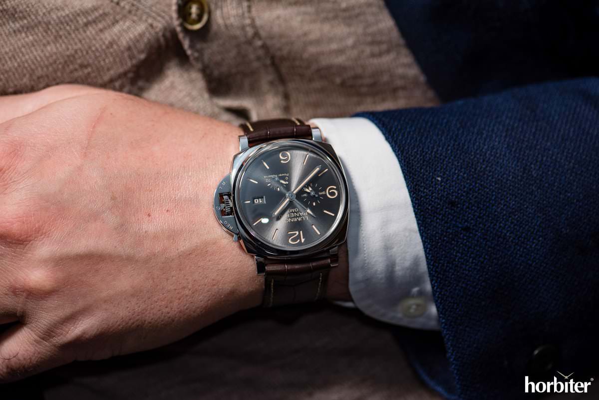 Panerai-Luminor-Due-3-Days-GMT-Power-Reserve-Automatic-Acciaio-45-mm-pam944-1