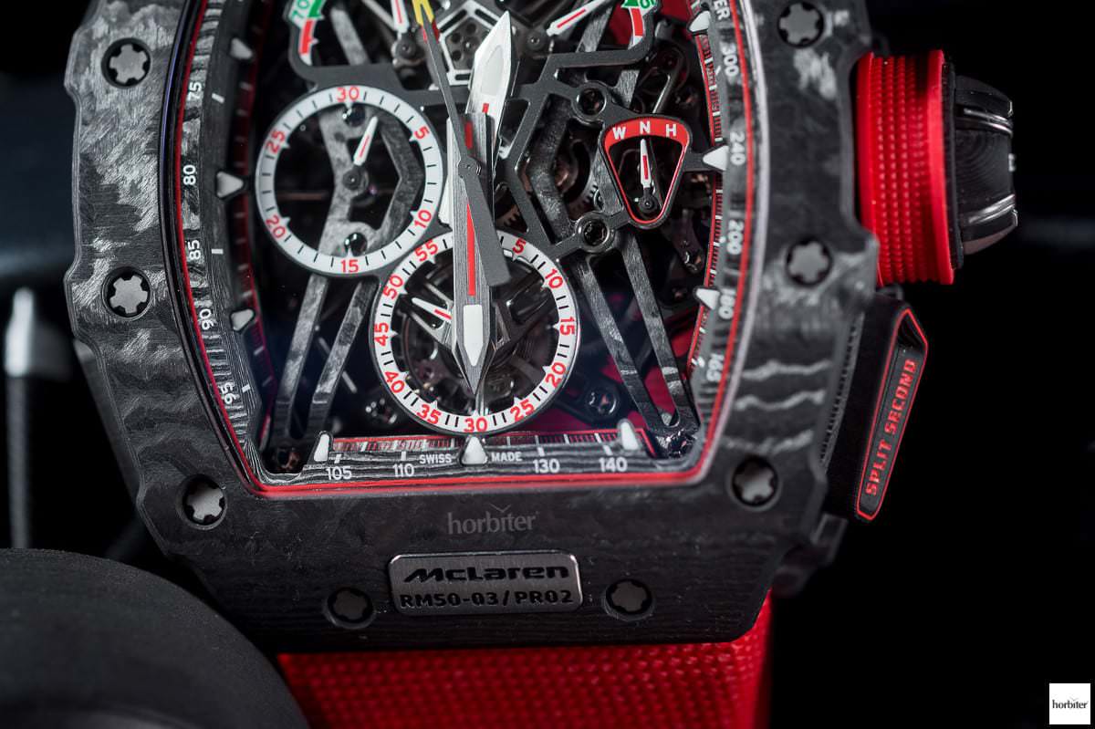 Richard Mille RM 50-03 McLaren F1 Tourbillon Split Seconds Chronograph Ultralight cinque