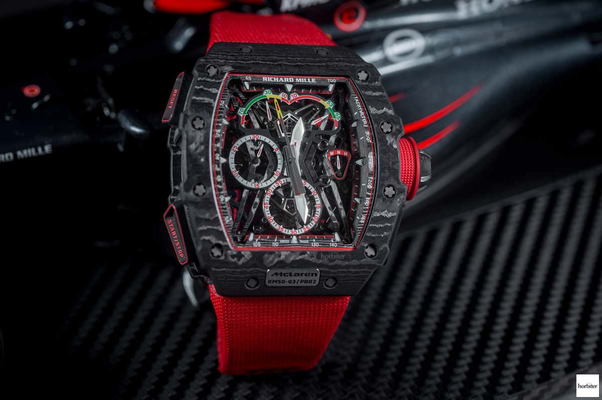 Richard Mille RM 50-03 McLaren F1 Tourbillon Split Seconds Chronograph Ultralight due