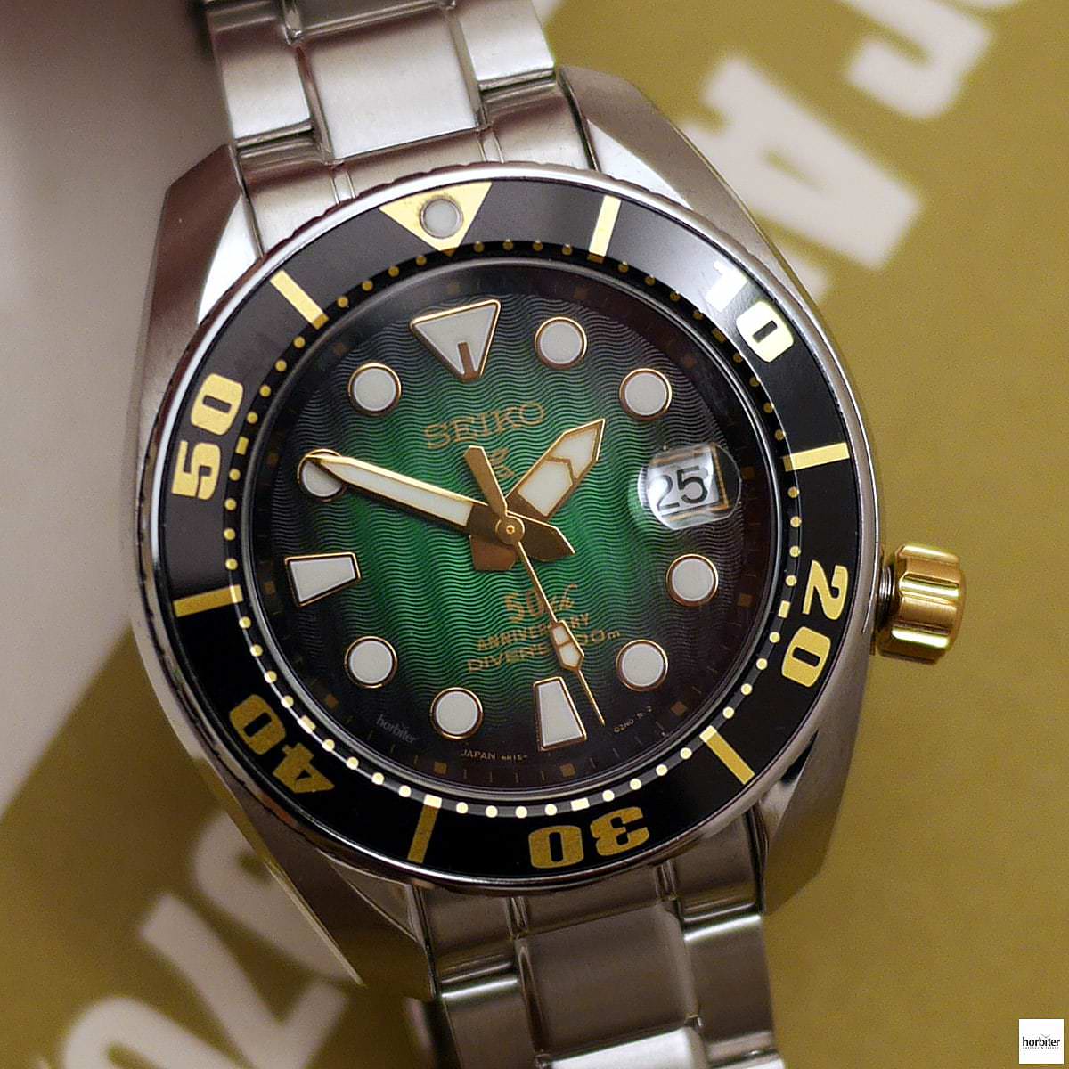 Seiko sumo green limited edition hotsell