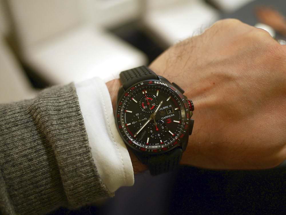Tag heuer carrera senna special hotsell edition
