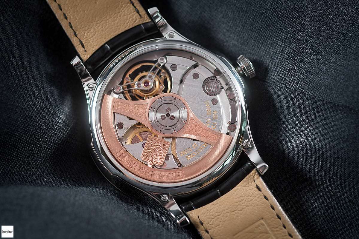 h Moser Cie Venturer Tourbillon Dual Time White Dial Roman Numerals 3