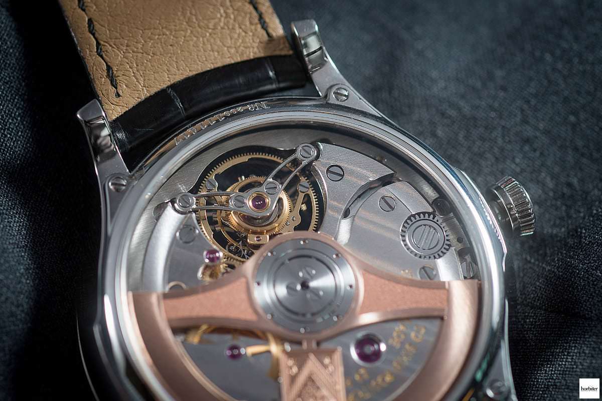 H Moser Cie Venturer Tourbillon Dual Time White Dial Roman Numerals 4