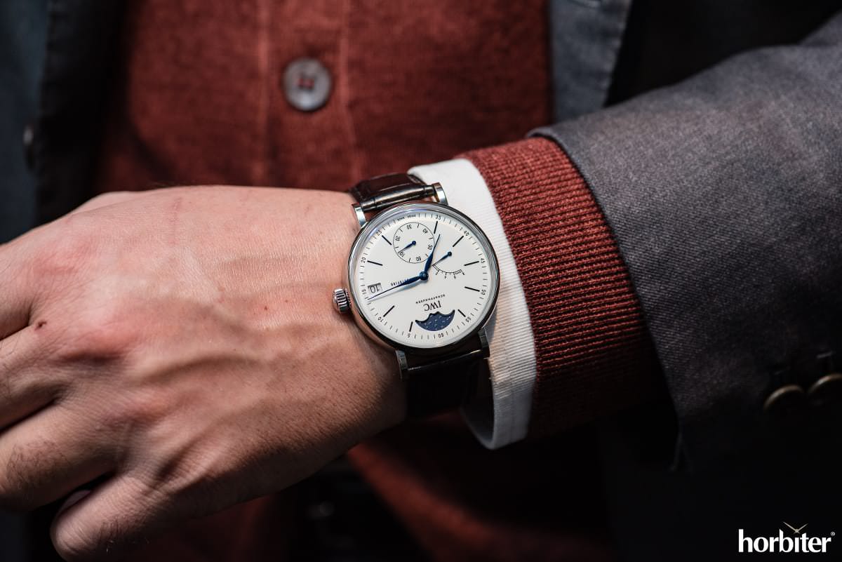 IWC Portofino Hand-Wound Moon Phase Edition “150 years”