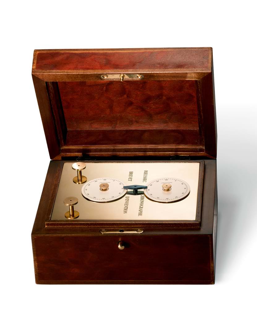 Chronograph invented by Nicolas Rieussec 1821