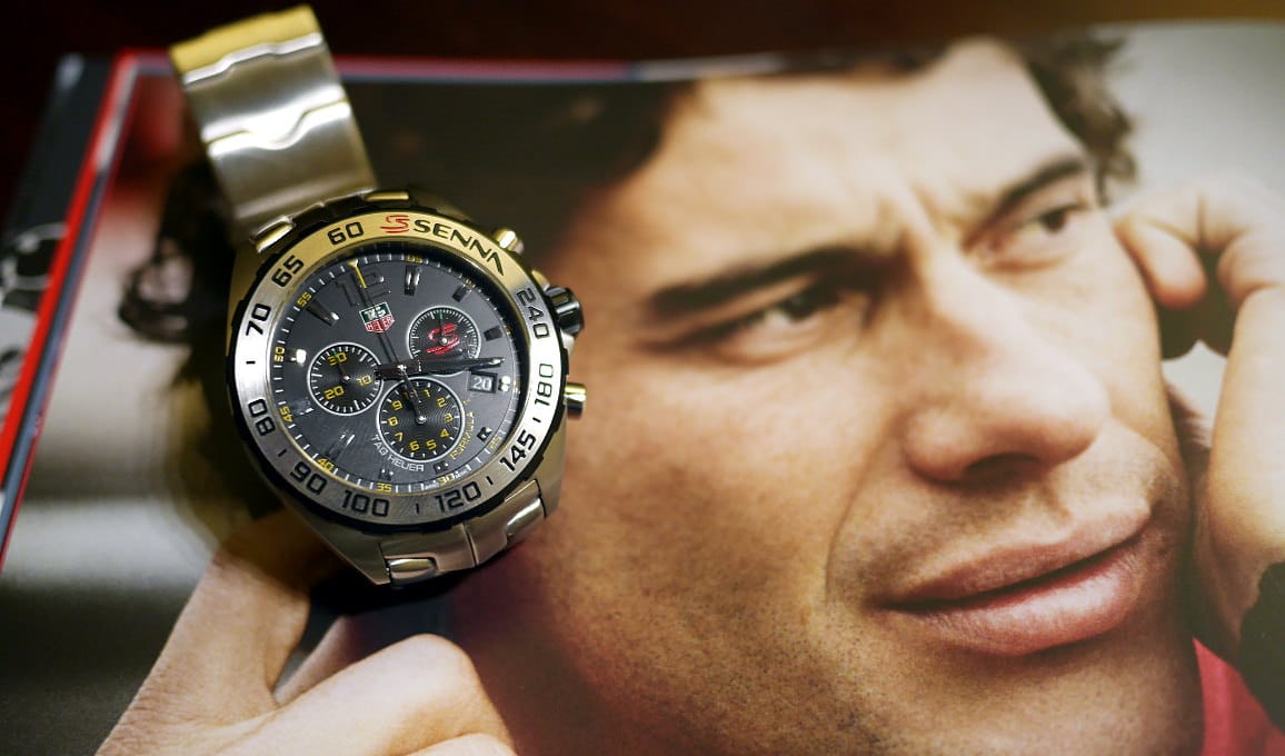 TAG Heuer Formula 1 Senna Special Edition top