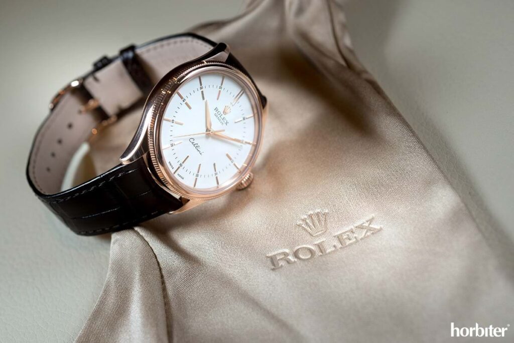 rolex cellini time everose gold 50505 due