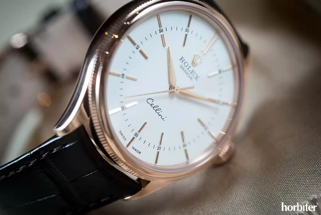 rolex cellini time everose gold 50505 uno