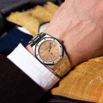 audemars piguet royal oak jumbo extra piatto oro bianco 15202bc cinque