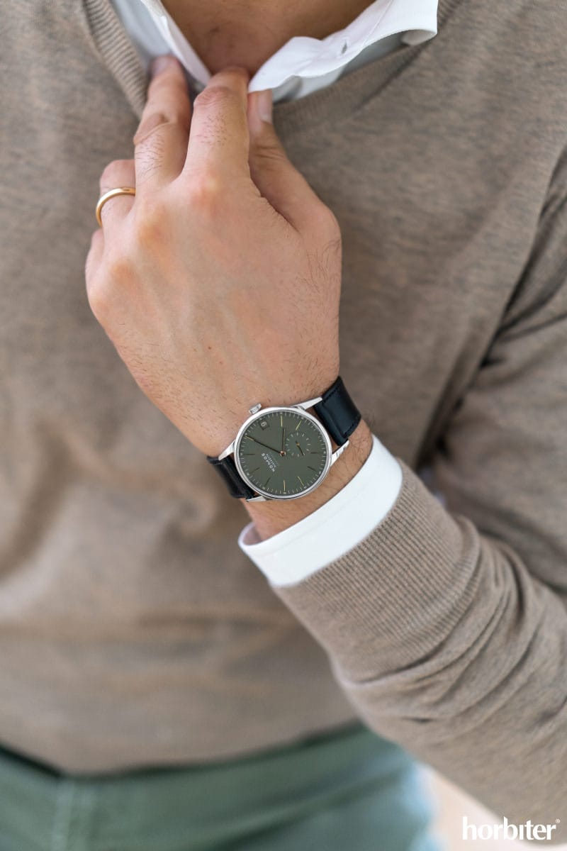nomos glashuette orion neomatik 41 datario oro oliva 7